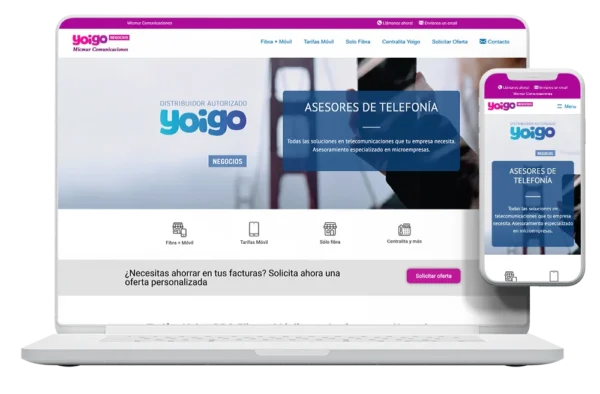 Creación de Página Web Informativa profesional