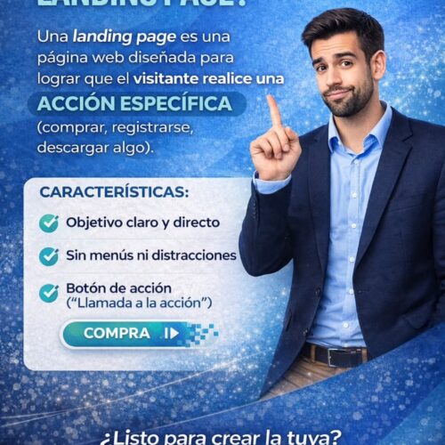 ¿Qué es una Landing Page y por qué tu negocio la necesita para vender más?